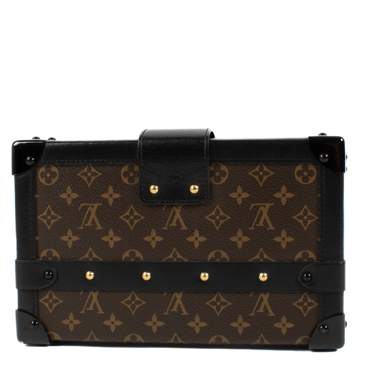 Buy authentic second hand Louis Vuitton Monogram Canvas Petit Malle Clutch Bag at Labellov.com