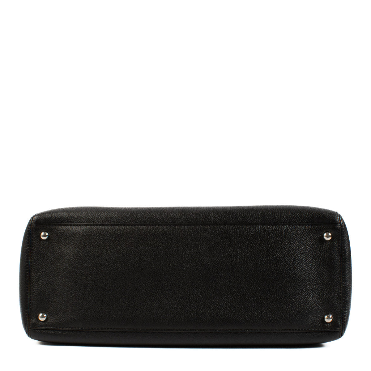 Chanel Black Cerf Executive Tote Bag