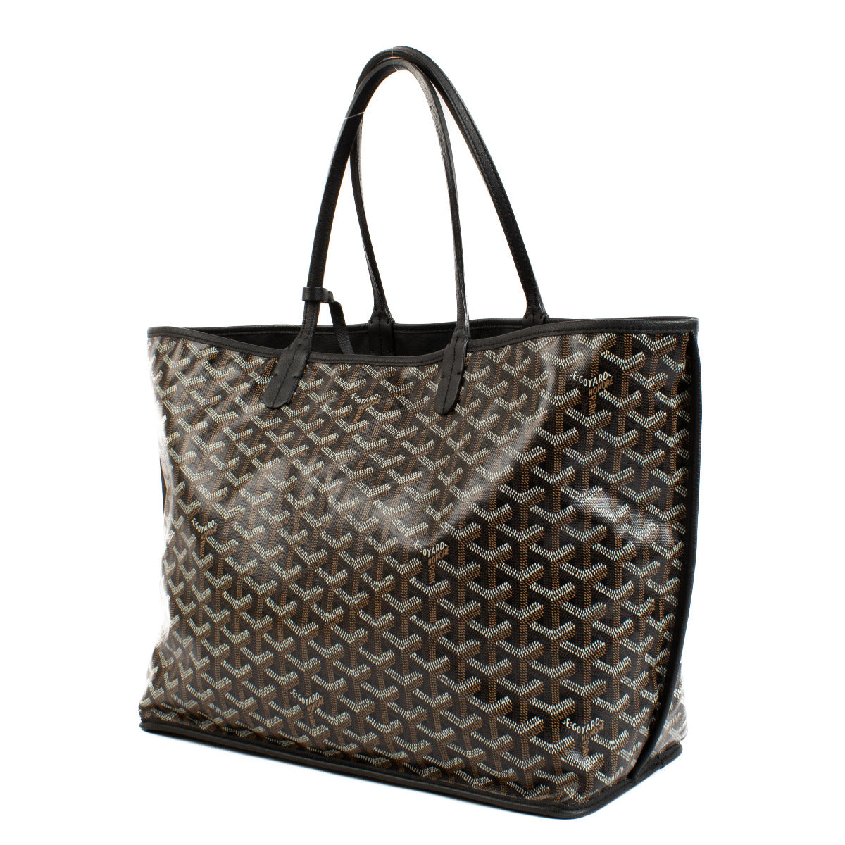 Goyard Black Anjou PM Shopper Bag