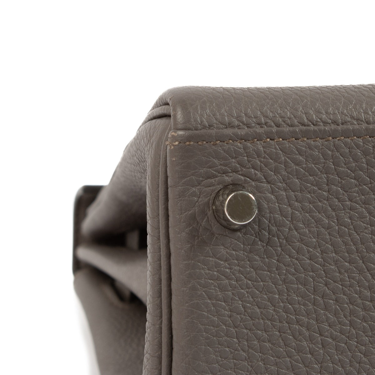 Hermès Kelly 28 Étain Togo GH