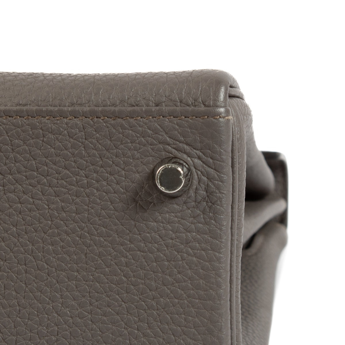 Hermès Kelly 28 Étain Togo GH