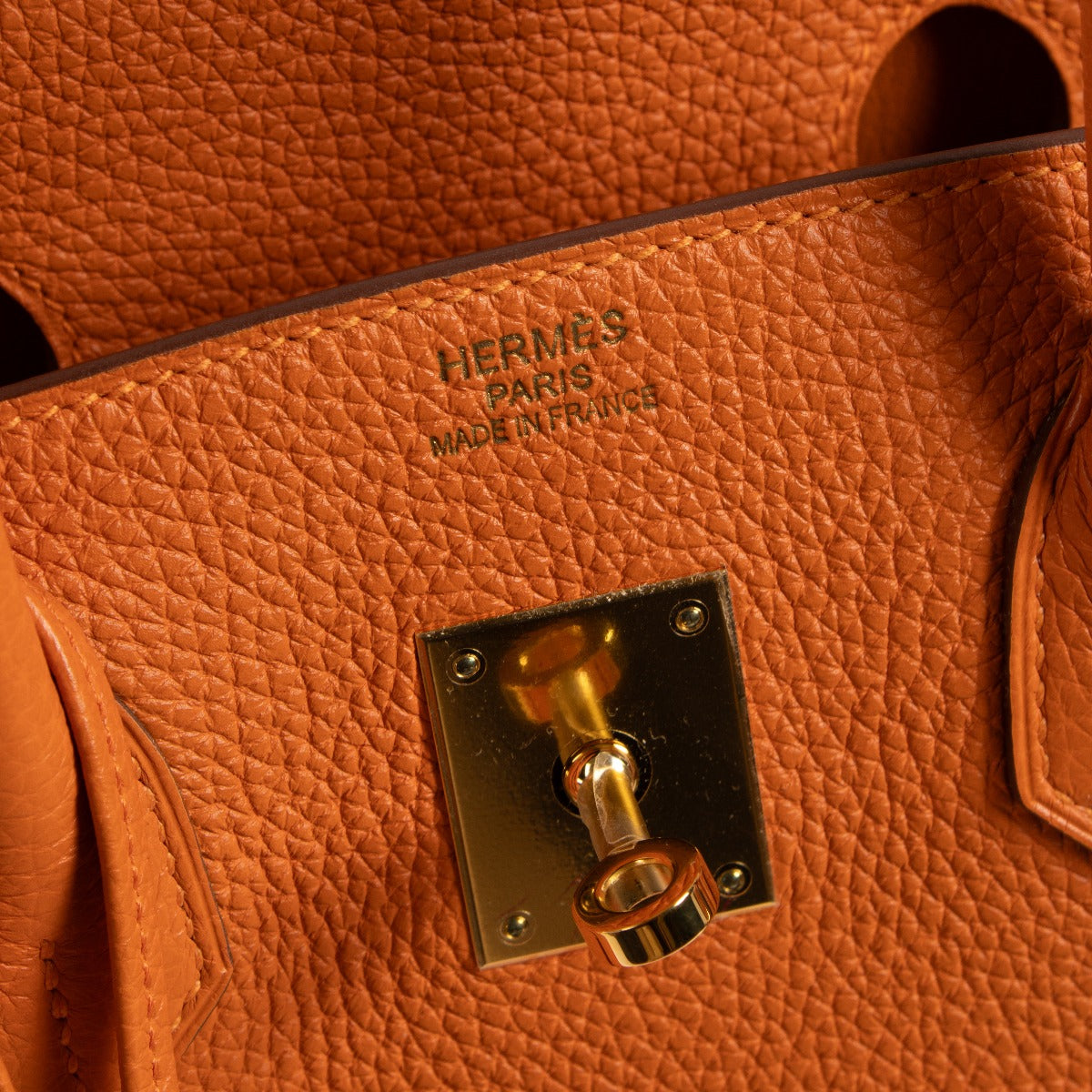 Hermès Birkin 35 Orange Togo GHW