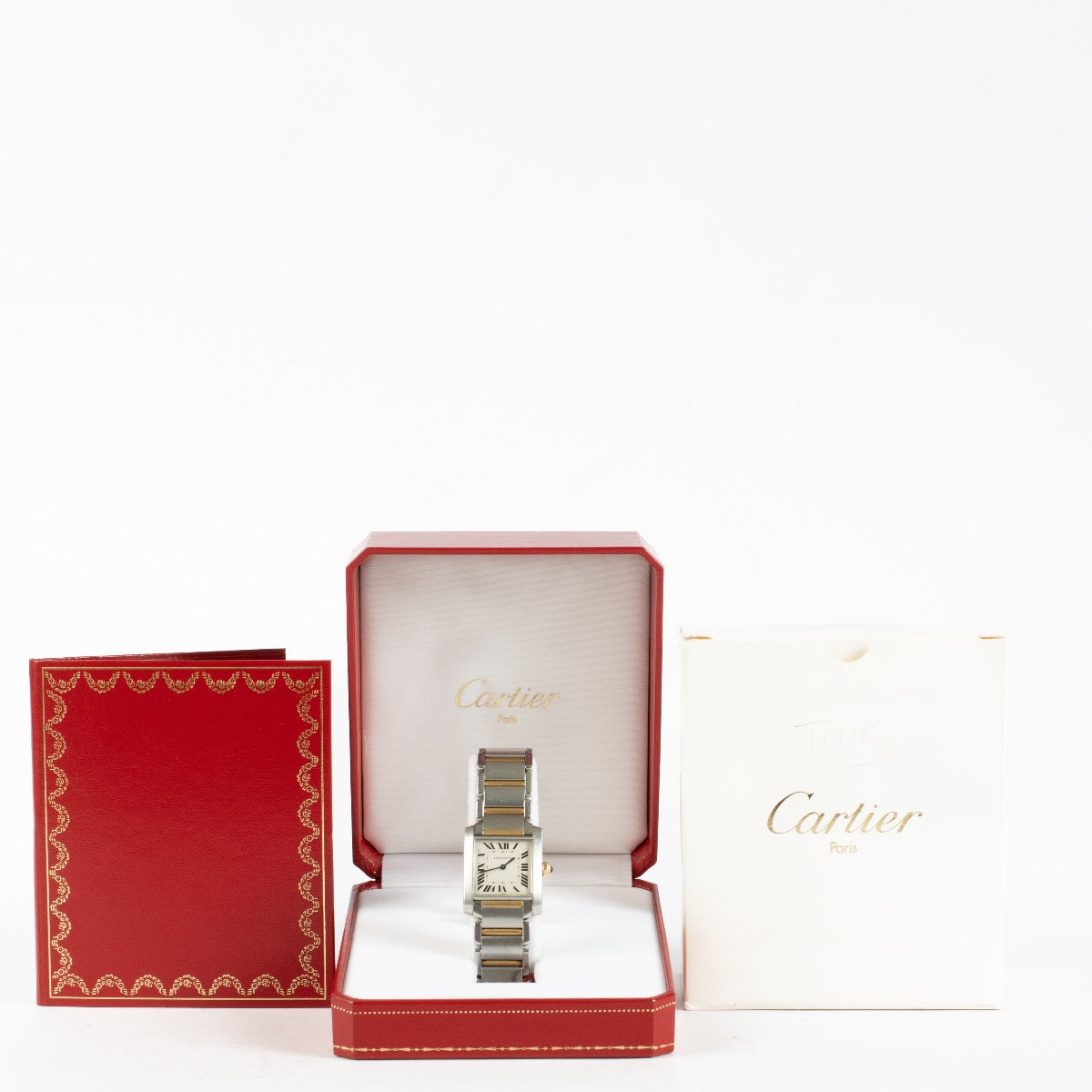 Authentic Second Hand Cartier Tank Française Watch on Labellov.com