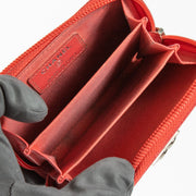 Authentic Second Hand Chanel Coral Caviar Boy Chanel Zipped Card Holder Wallet on Labellov.com