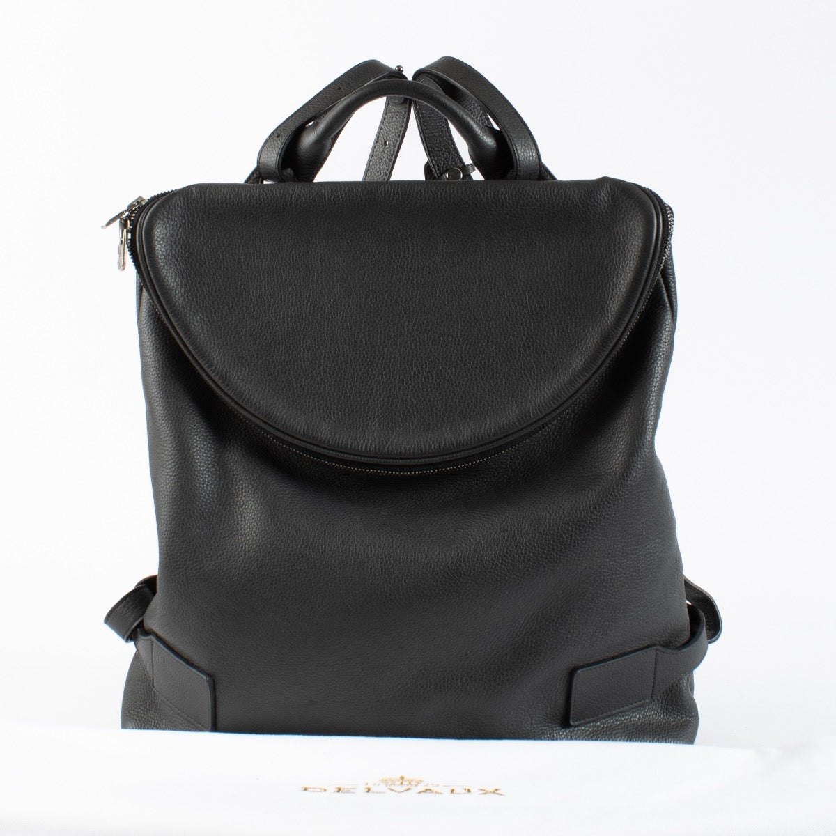 Authentic Second Hand Delvaux Grey Jumping Backpack on Labellov.com