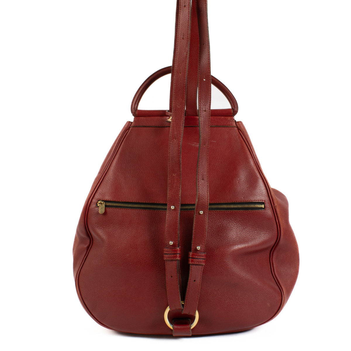 Sac à dos Delvaux Lucifer GM Rouge
