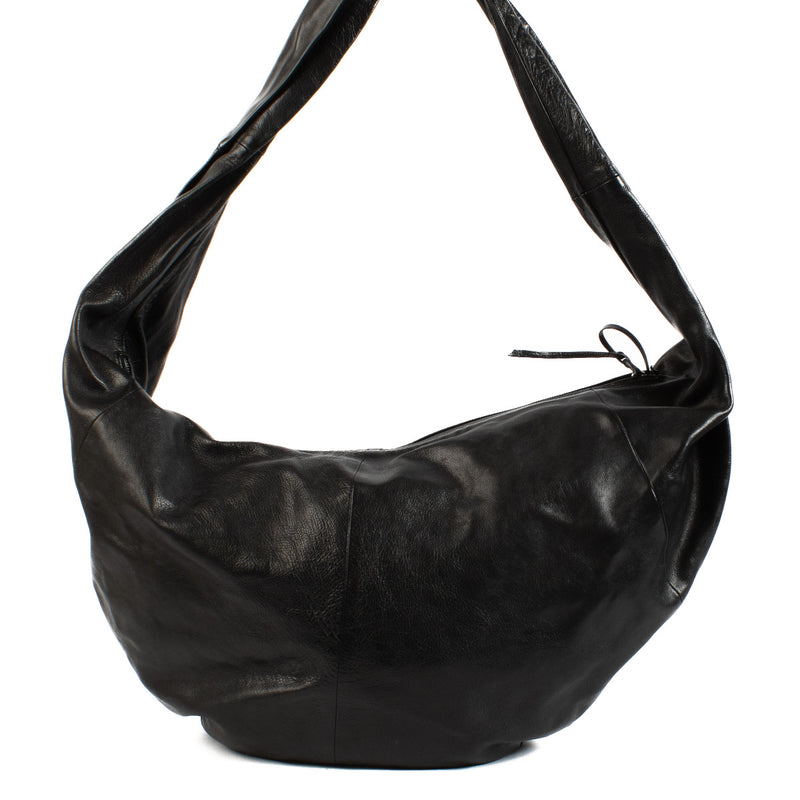 Dries Van Noten Black Hobo Bag