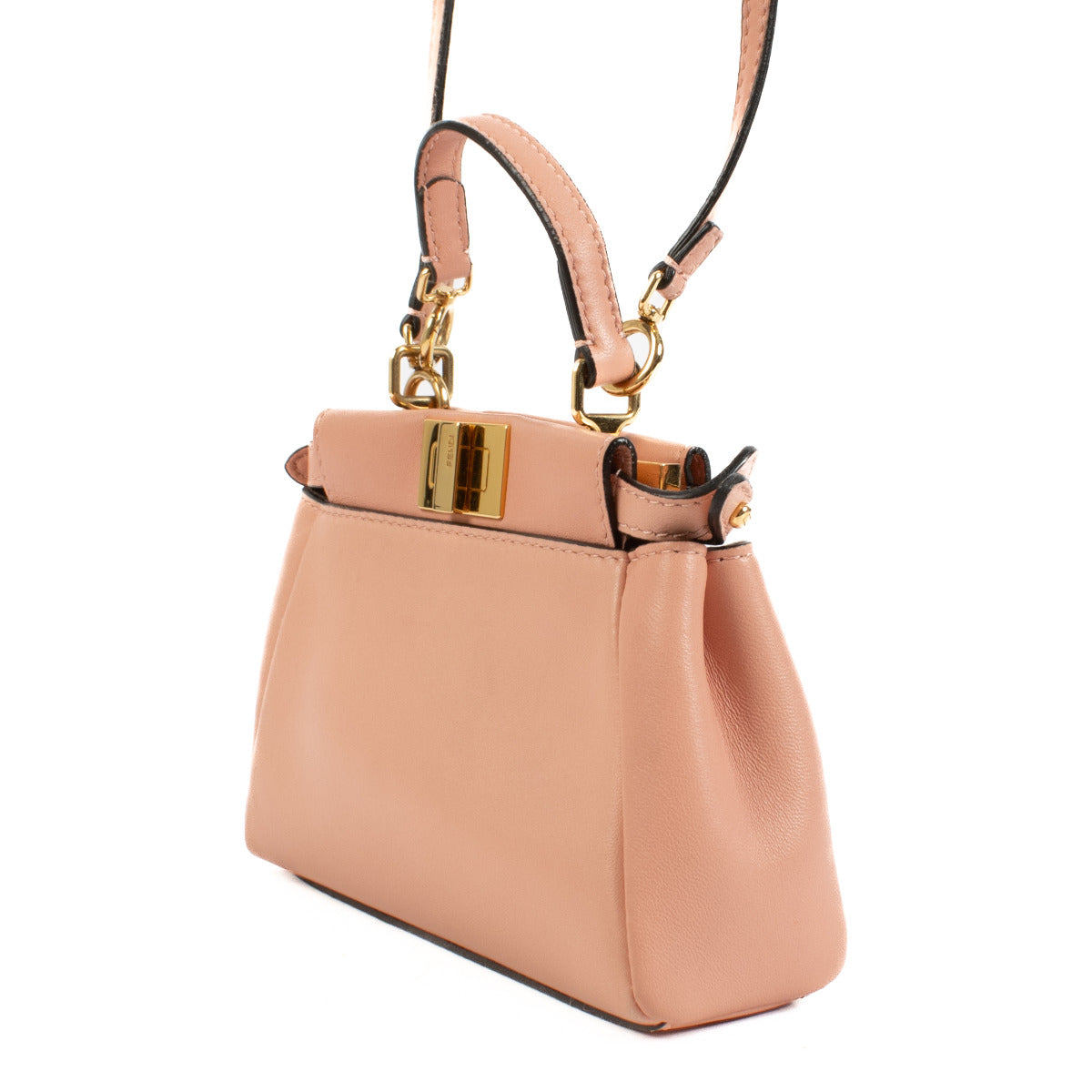 Fendi Pink Micro Peekaboo Bag