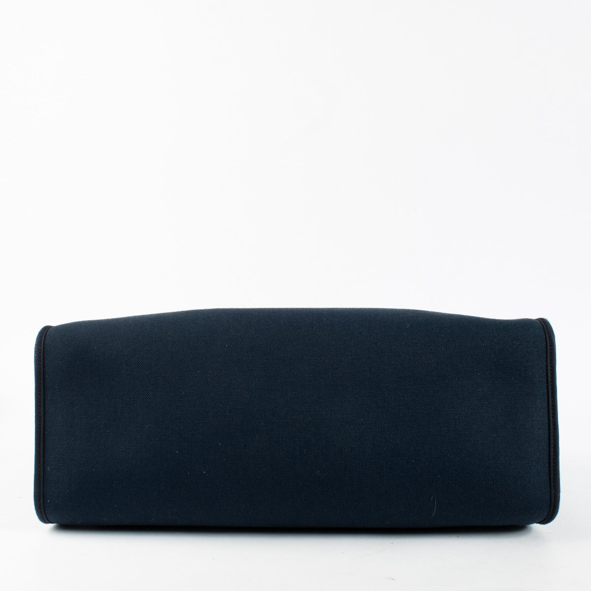 Hermès Herbag Zip 39 Bleu Marine/Ebene Toile Militaire/Hunter PHW