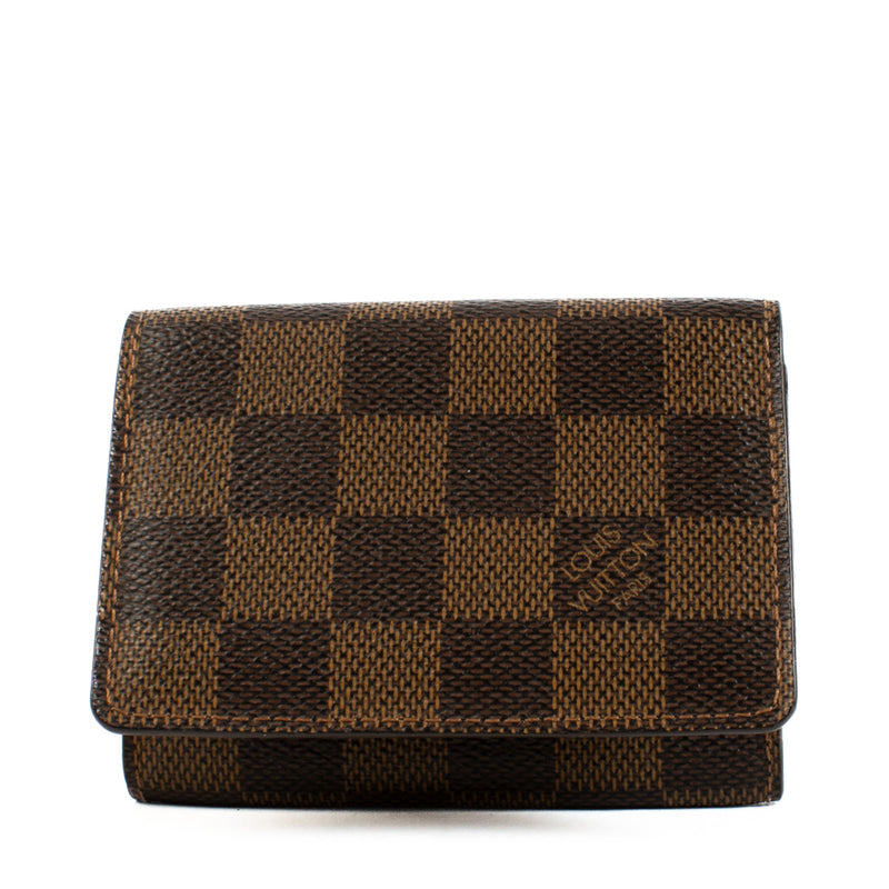 Louis Vuitton Damier Ebene Amberop Card Holder Wallet