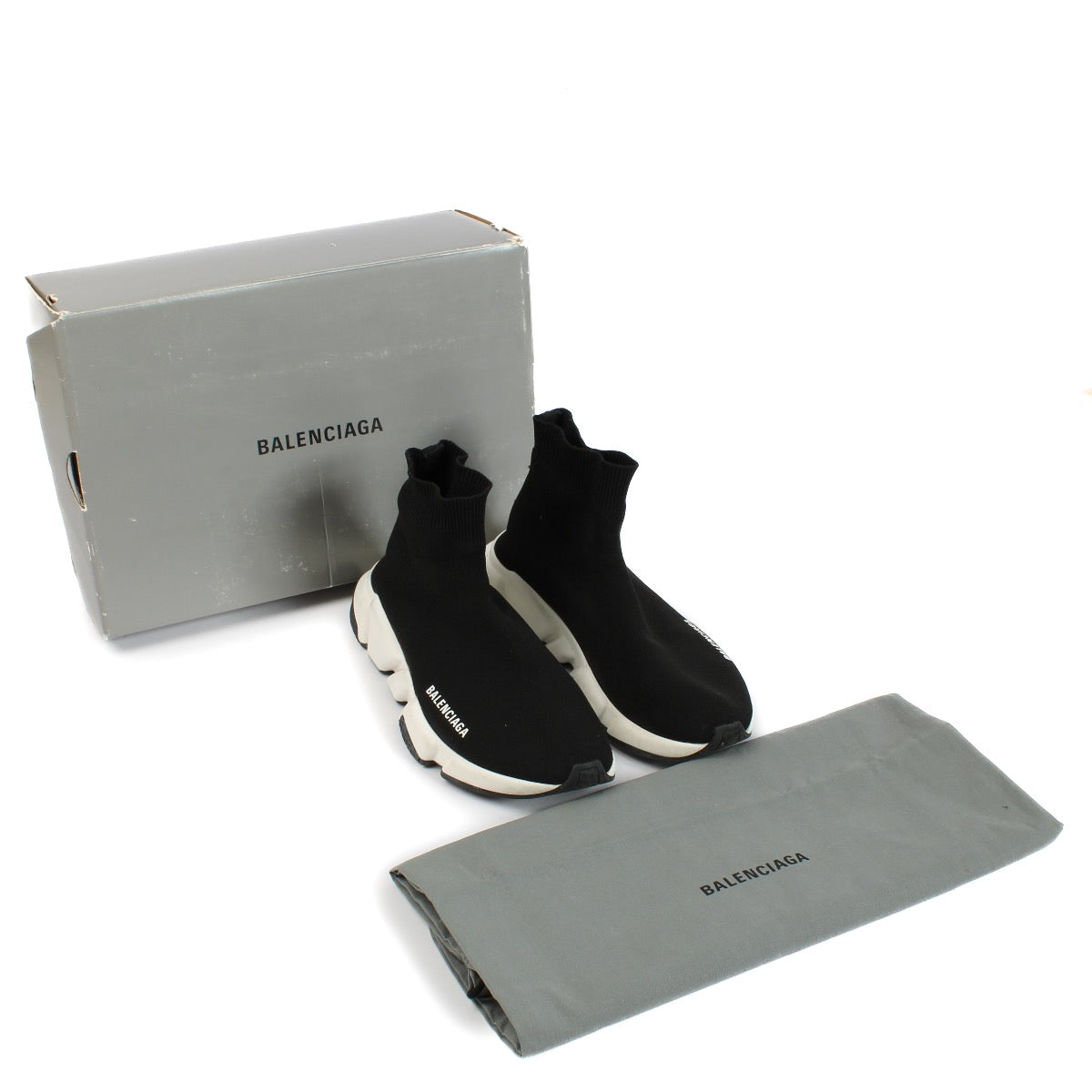 shop 100% authentic second hand Balenciaga Black Speed Trainers - Size 39 on Labellov.com
