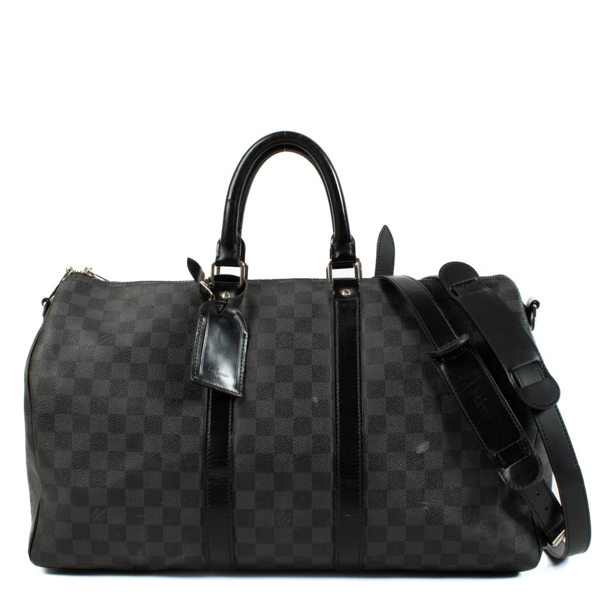Louis Vuitton Damier Graphite Keepall Bandoulière 45 Bag