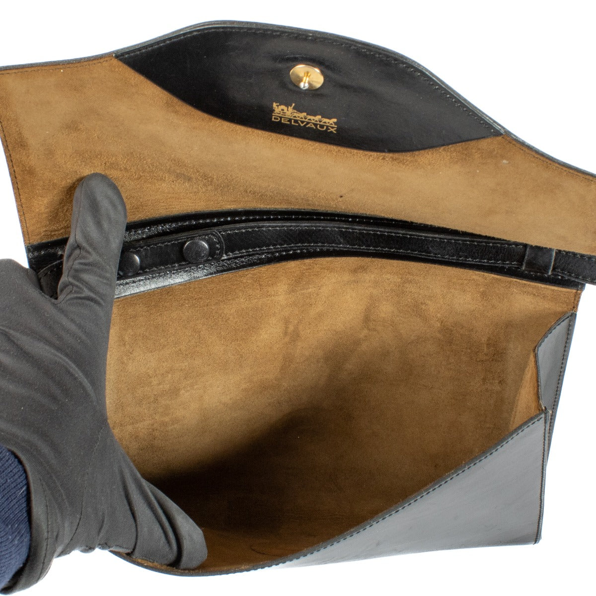 Sac bandoulière Delvaux vintage noir