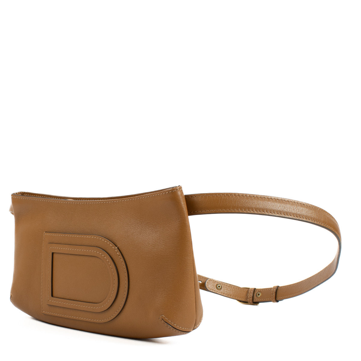 Sac ceinture pochette Delvaux Fauve Louise
