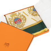 Hermès Fluctuat Nec Mergitur Multicolor Carré Scarf