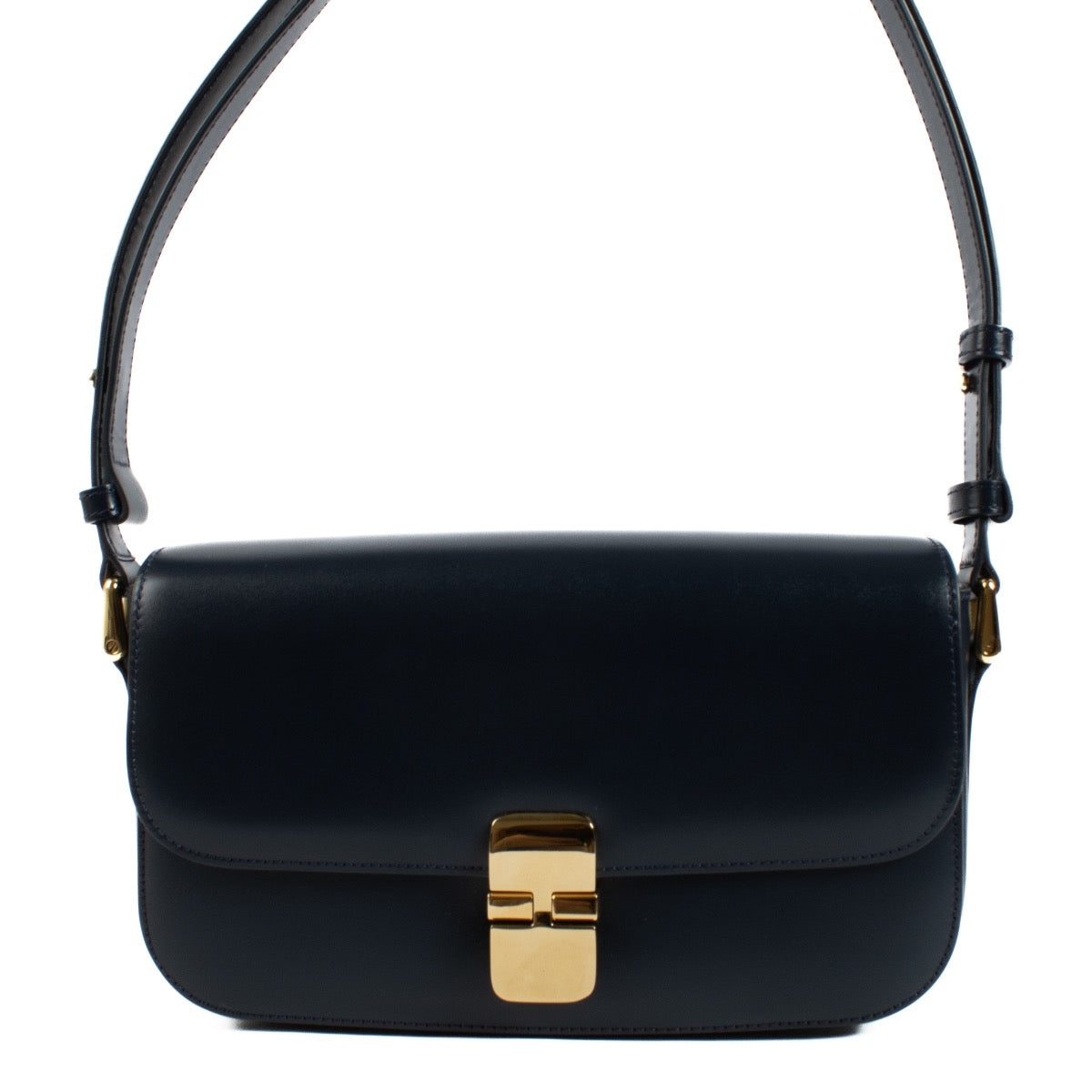 Shop safe online at Labellov in Antwerp, Brussels and Knokke this 100% authentic second hand A.P.C. Blue Grace Shoulder Bag. Veilig online tweedehands authentieke A.P.C. Blue Grace Shoulder handtas kopen bij Labellov.
