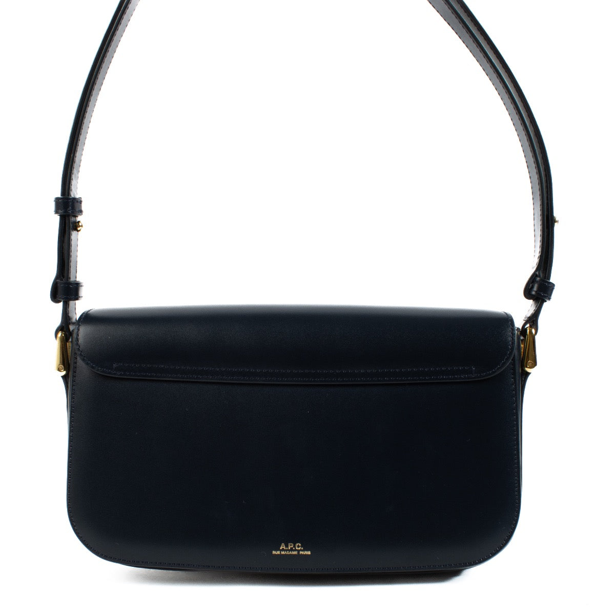 Shop safe online at Labellov in Antwerp, Brussels and Knokke this 100% authentic second hand A.P.C. Blue Grace Shoulder Bag. Veilig online tweedehands authentieke A.P.C. Blue Grace Shoulder handtas kopen bij Labellov.