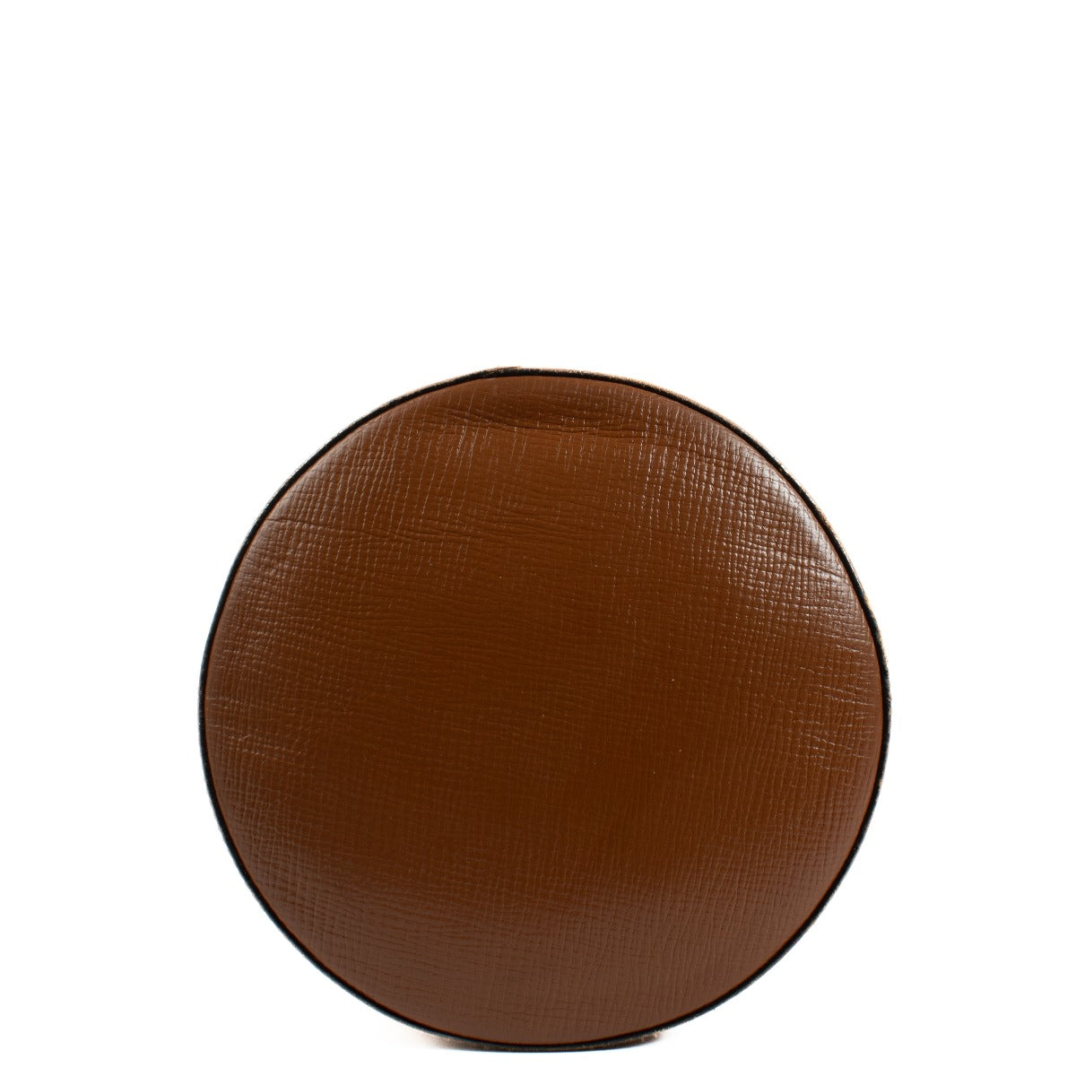 Delvaux Brown Leather Bucket Bag