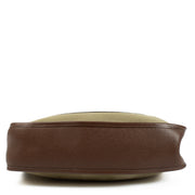 shop 100% authentic second hand Hermès Evelyne 29 Green/Brown Canvas/Epsom GHW on Labellov.com