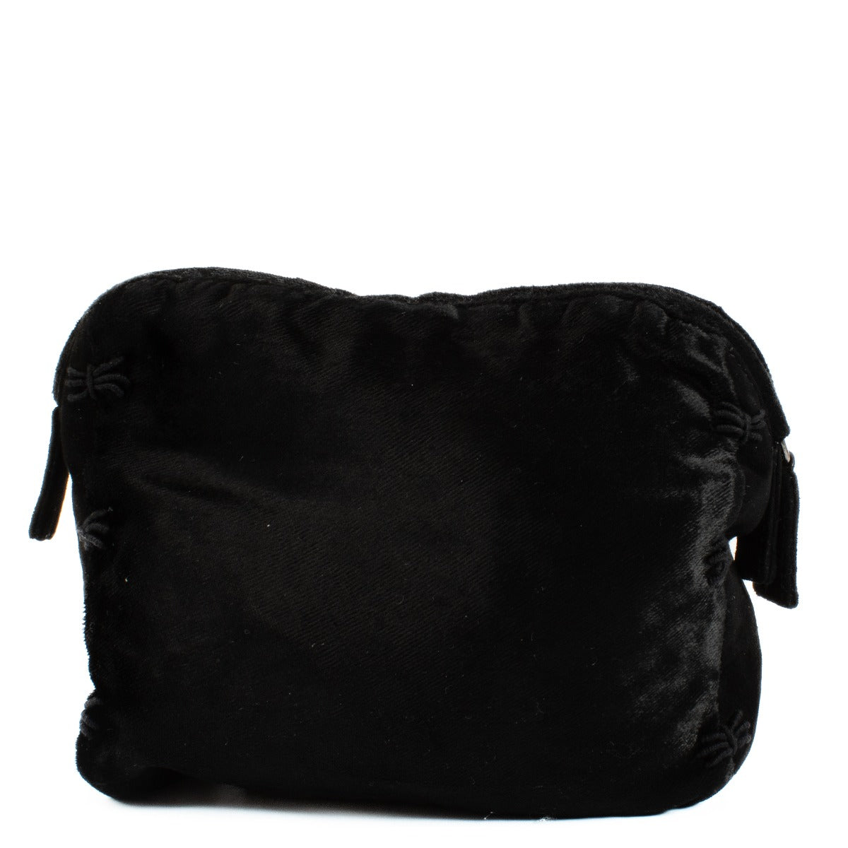 Pochette Prada vintage en velours noir