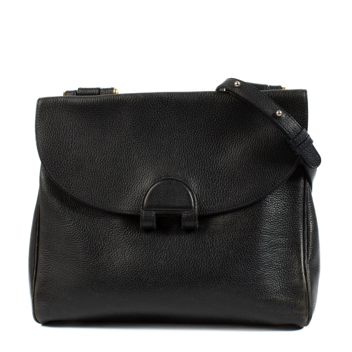 shop 100% authentic second hand Delvaux Blue Chablis Crossbody Bag on Labellov.com