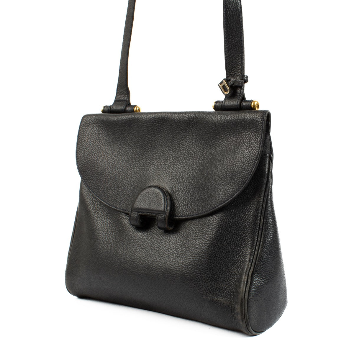 shop 100% authentic second hand Delvaux Blue Chablis Crossbody Bag on Labellov.com