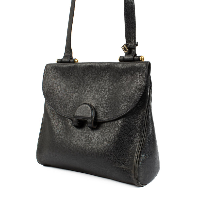 shop 100% authentic second hand Delvaux Blue Chablis Crossbody Bag on Labellov.com