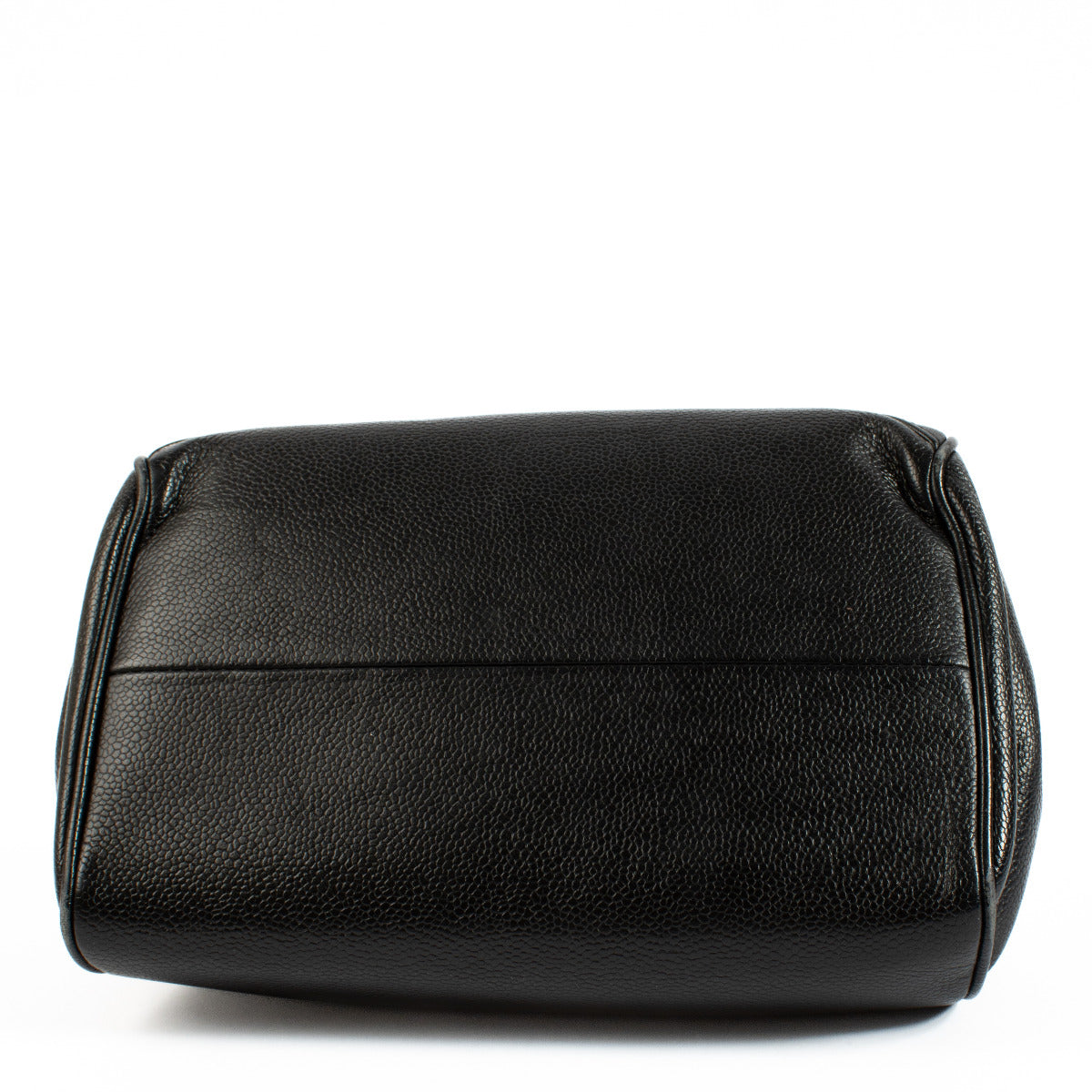 Chanel Black Accordion Flap Shoulder Bag