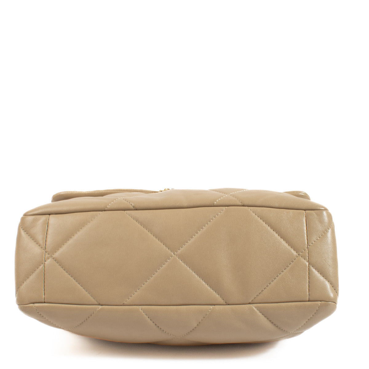 Chanel Beige Large Chanel 19 Bag