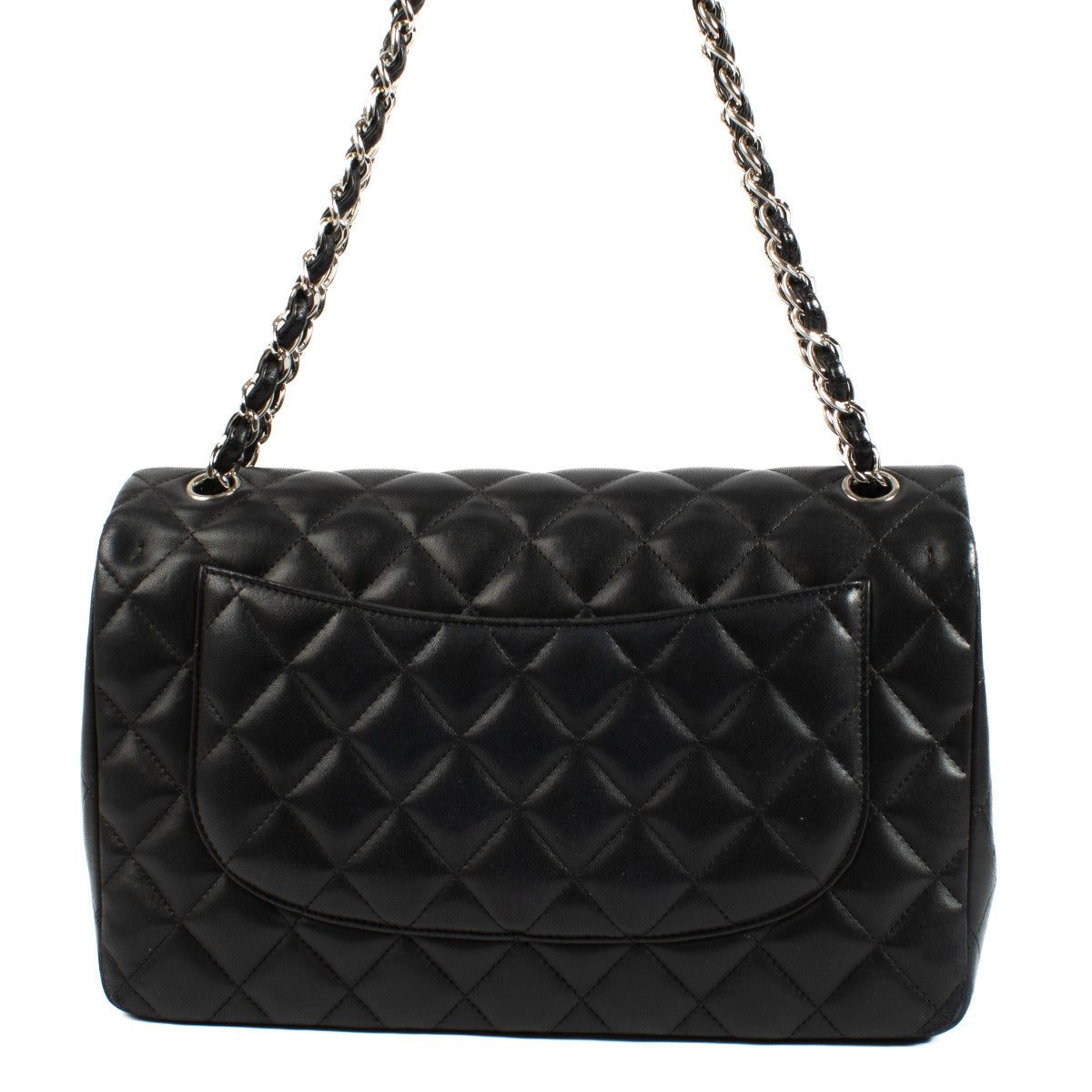 Sac Chanel Grand Classique en Agneau Noir