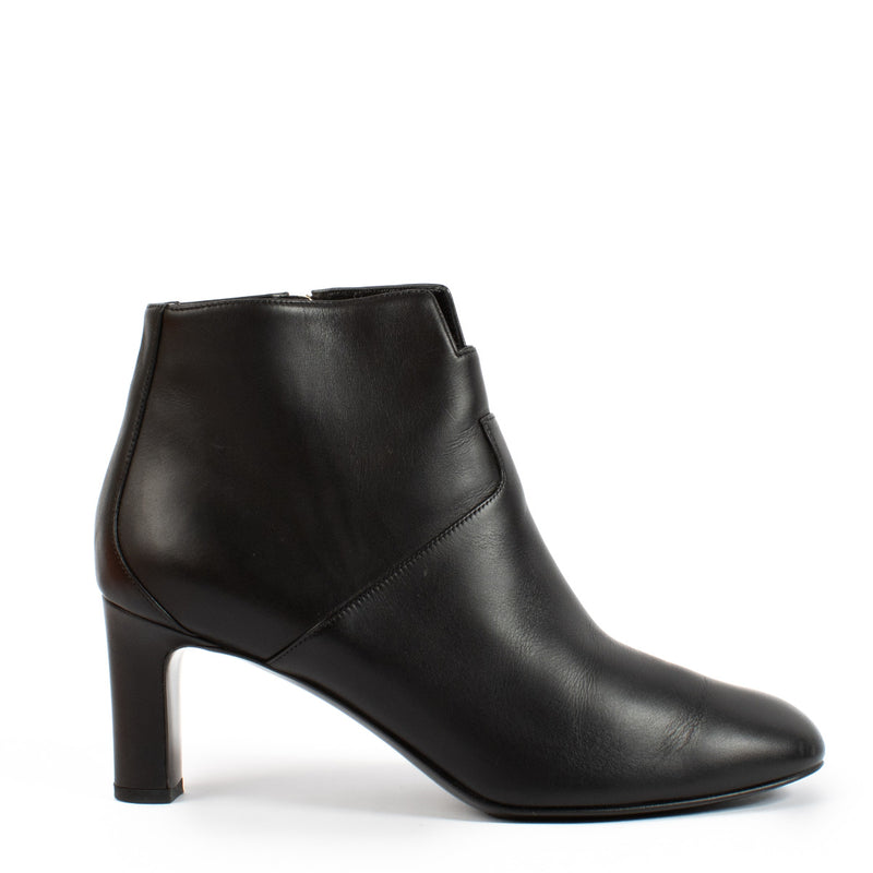 Hermès Black Ankle Boots - size 38