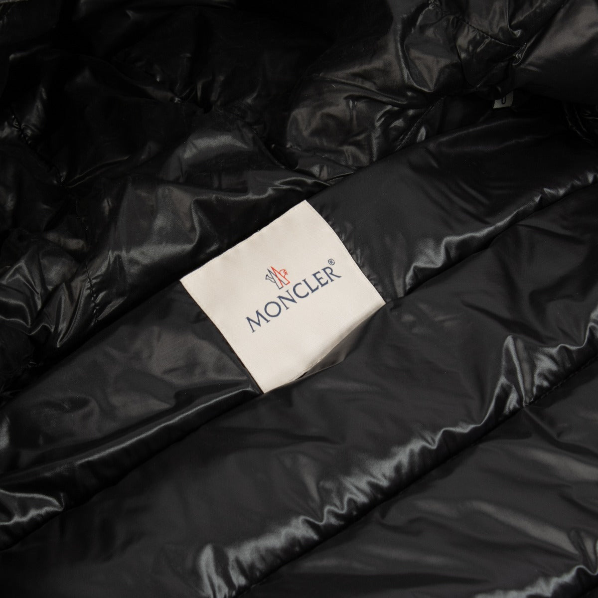 Doudoune longue à capuche Moncler Suyen noire - Taille 0