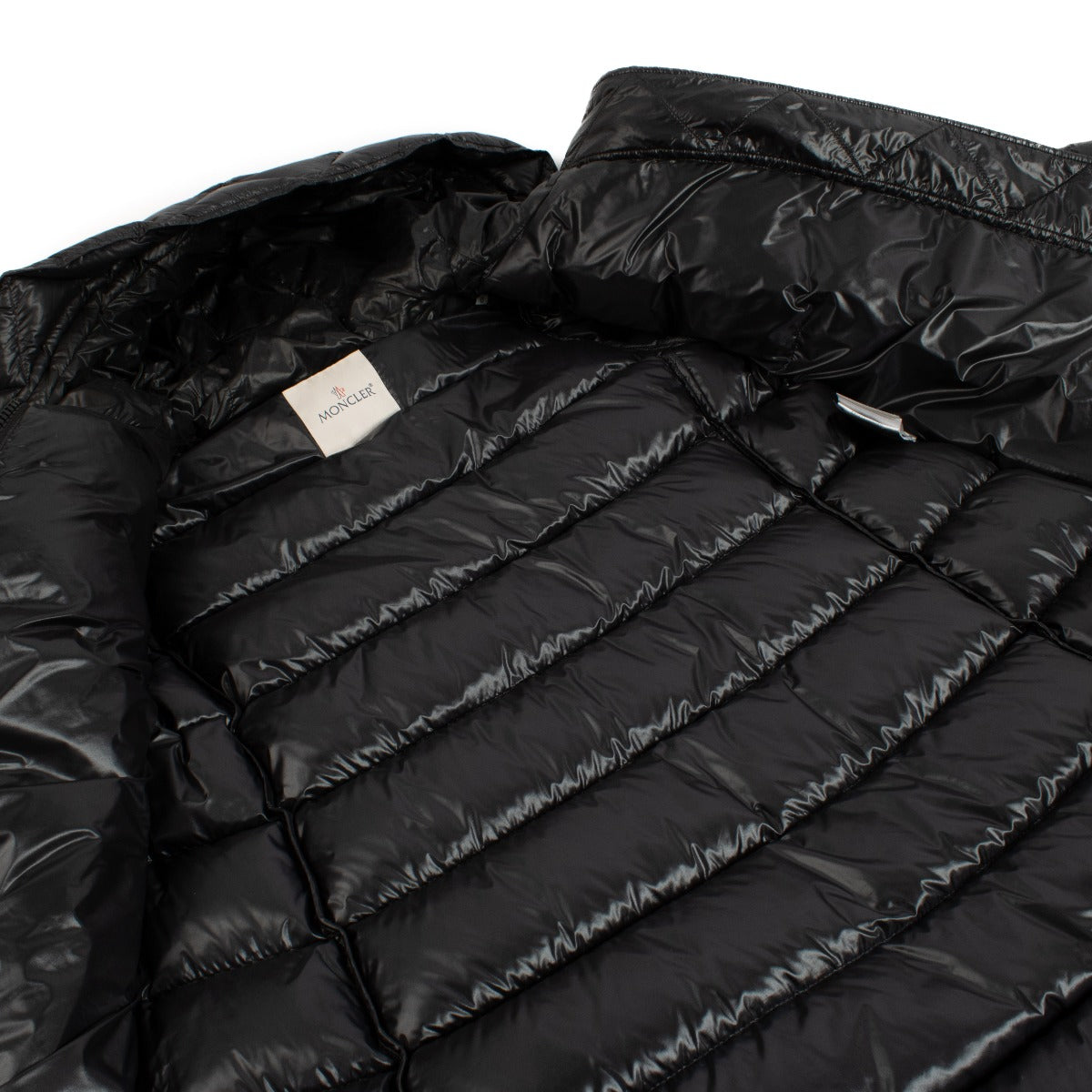 Doudoune longue à capuche Moncler Suyen noire - Taille 0