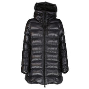 Moncler Black Suyen Hooded Long Down Jacket