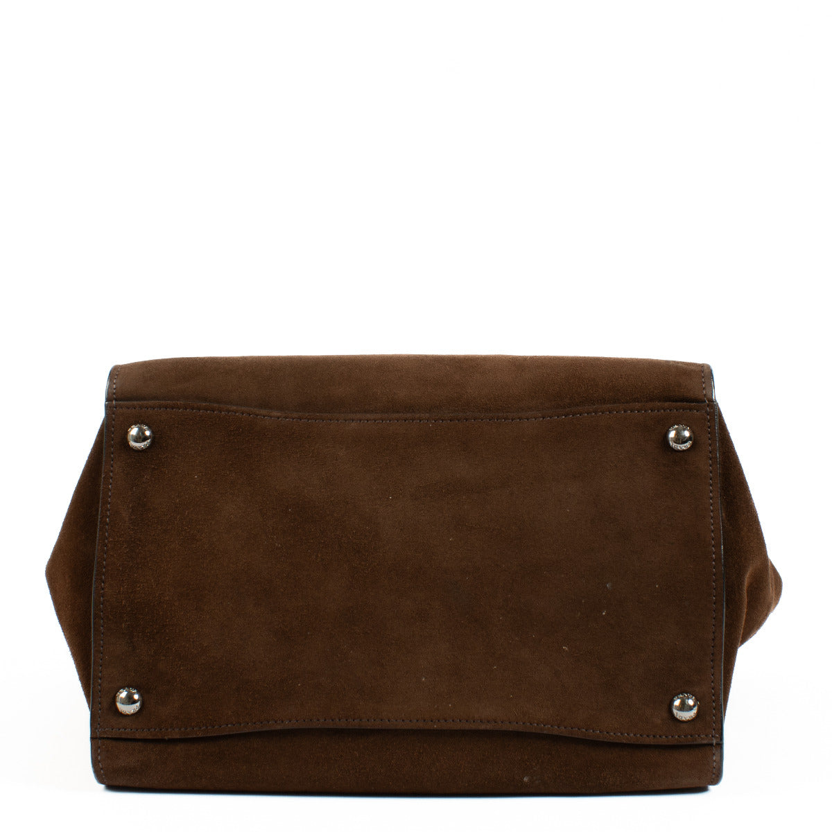 Sac cabas Prada en daim marron