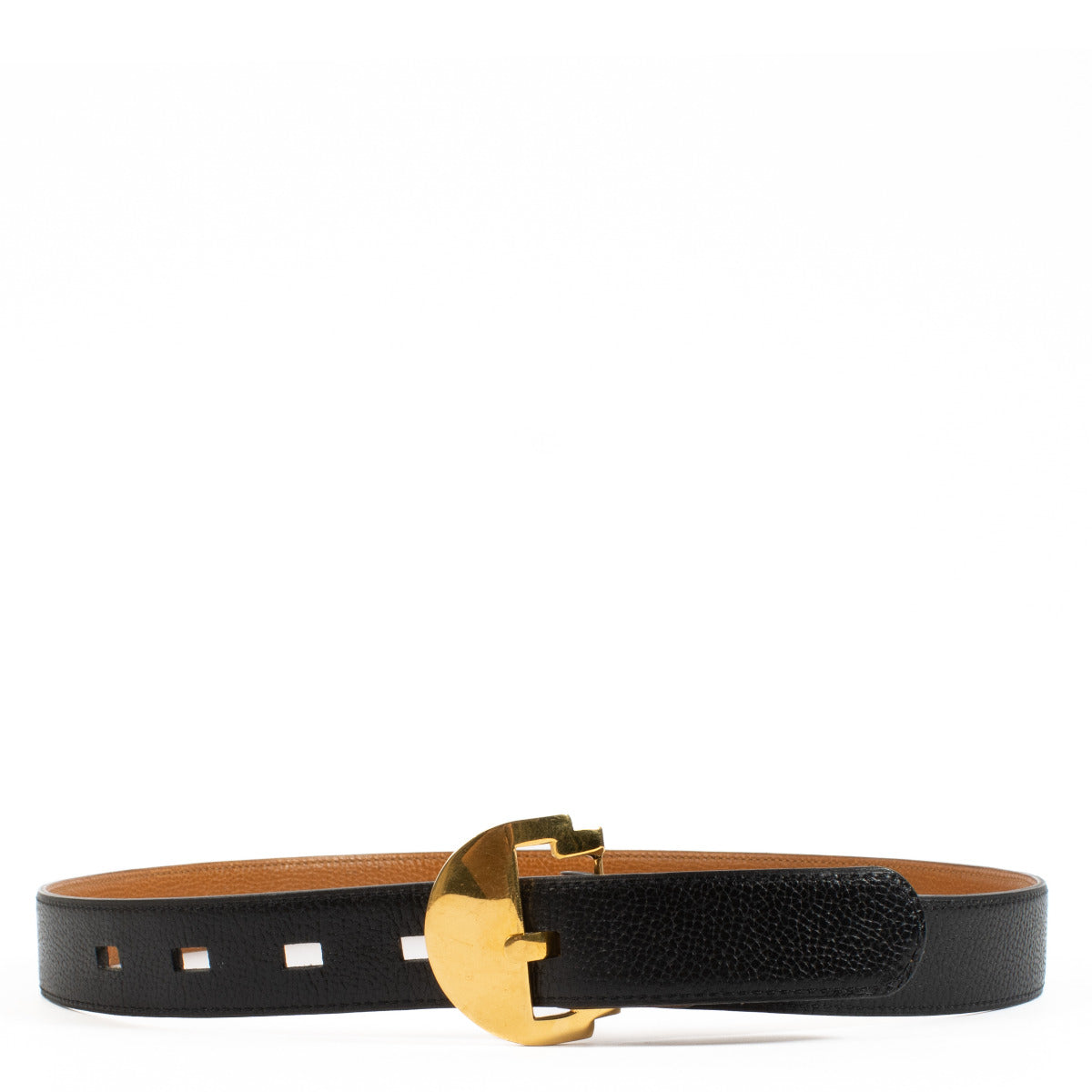 Delvaux Tweekleurige Badine Riem