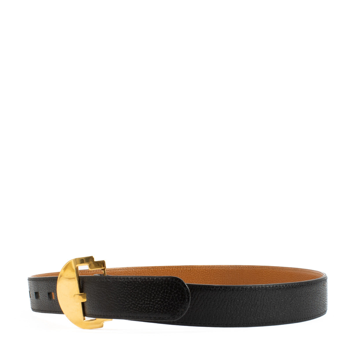 Delvaux Tweekleurige Badine Riem