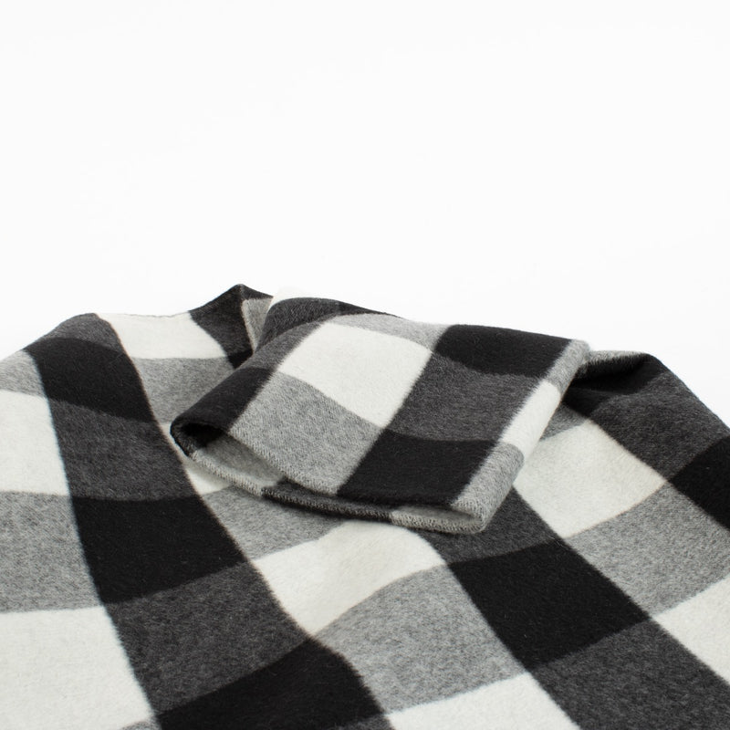 Authentic Preloved Christian Dior Check'n'Dior Scarf Vest Grey White - Size L on Labellov.com