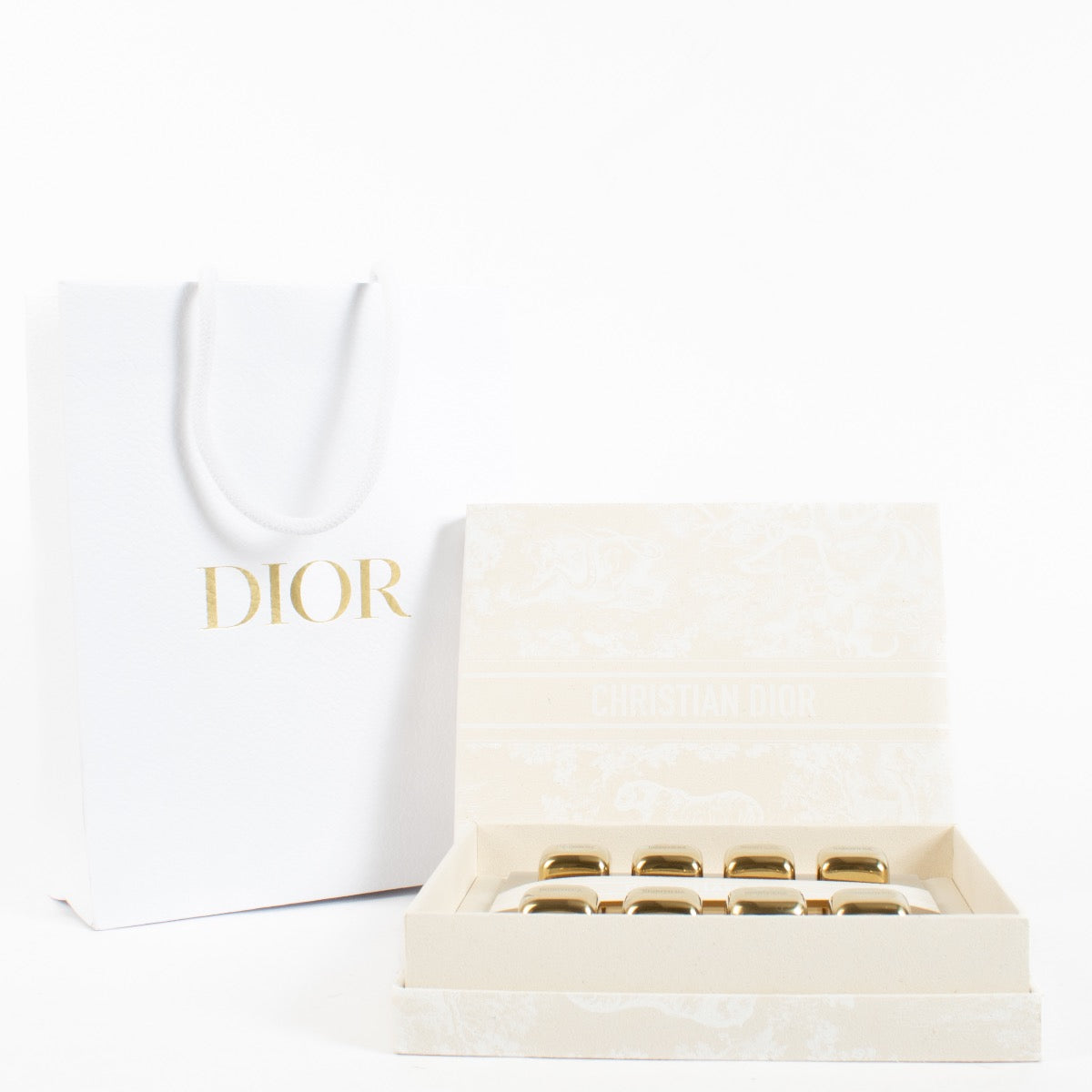 Authentic Preloved Christian Dior Dioriviera Ice Cube Set on Labellov.com