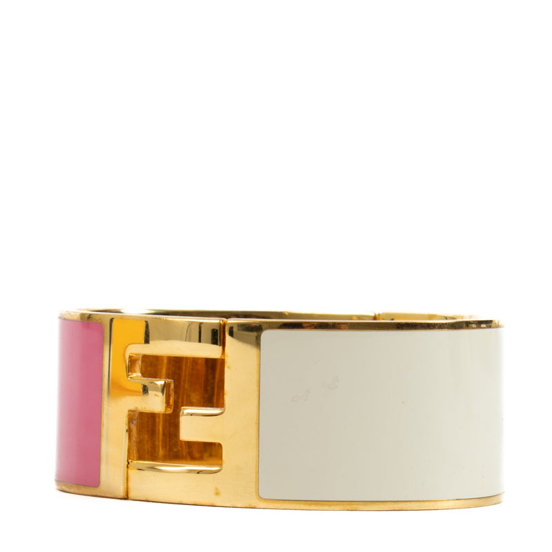 Authentic second hand Fendi Gold F Bracelet on Labellov.com