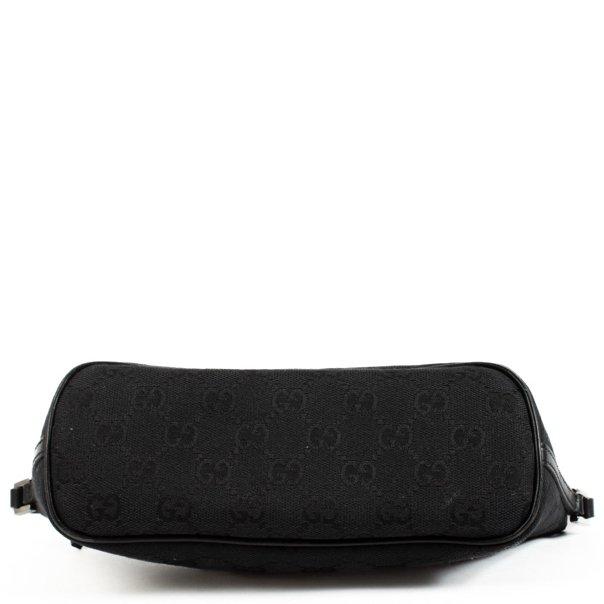 Shop 100% authentic second hand Gucci Black GG Canvas Baguette Bag on Labellov.com