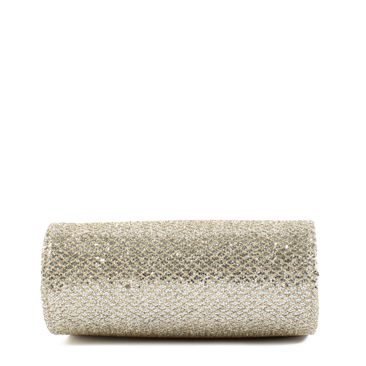 Pochette chatoyante dorée Jimmy Choo