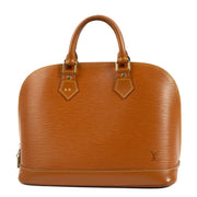 Louis Vuitton Camel Epi Leather Alma Bag aan de beste prijs bij Labellov tweedehands luxe in Antwerpen en Knokke.