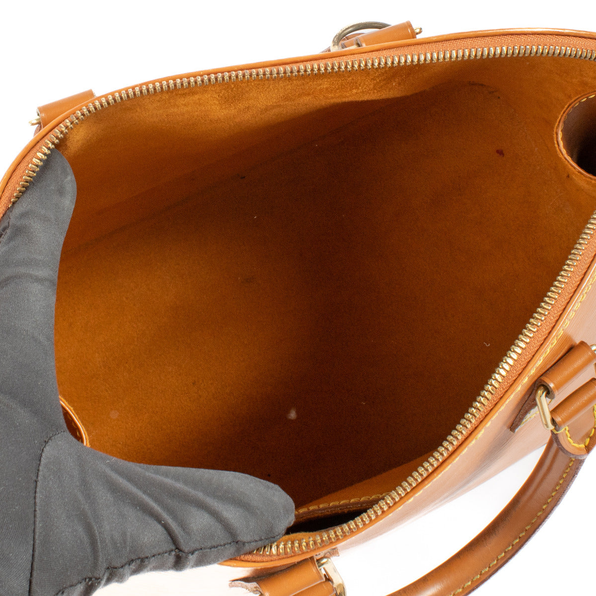 Sac Alma PM en cuir Epi Cannelle Louis Vuitton