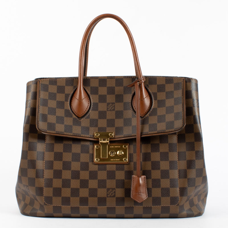 Authentic Preloved Louis Vuitton Damier Ebene Ascot Satchel Bag on Labellov.com