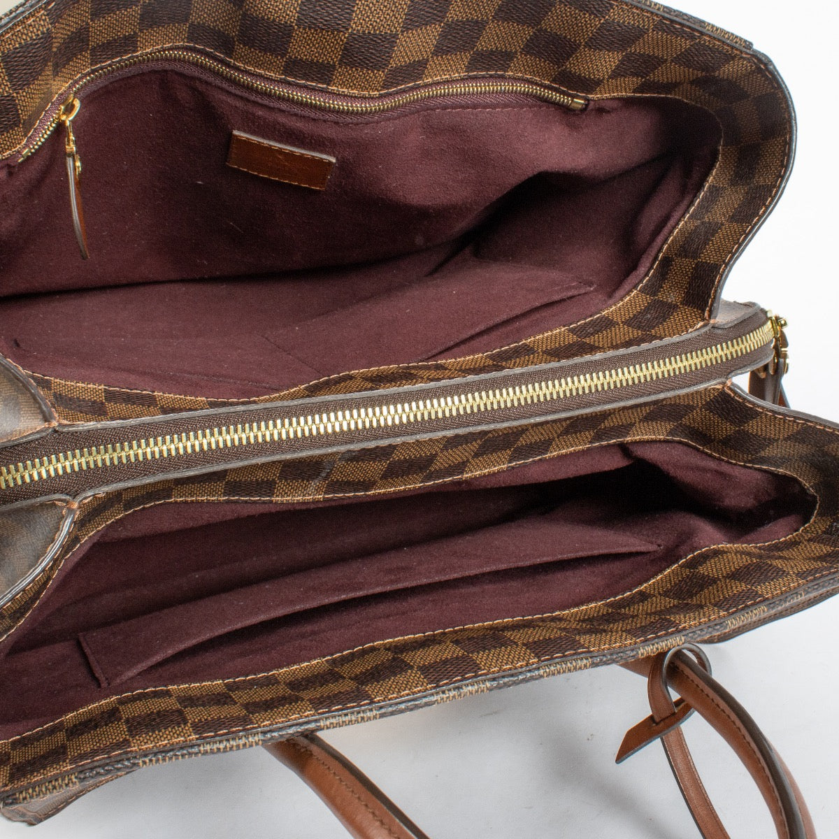 Authentic Preloved Louis Vuitton Damier Ebene Ascot Satchel Bag on Labellov.com