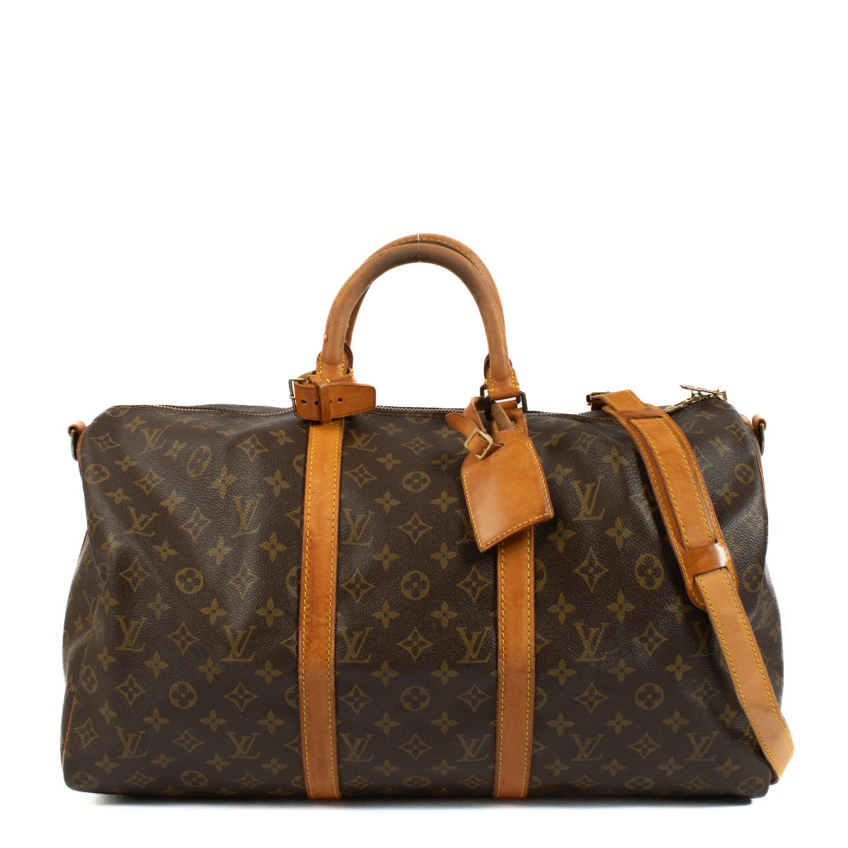 Louis Vuitton Monogram Keepall 50 Travel Bag