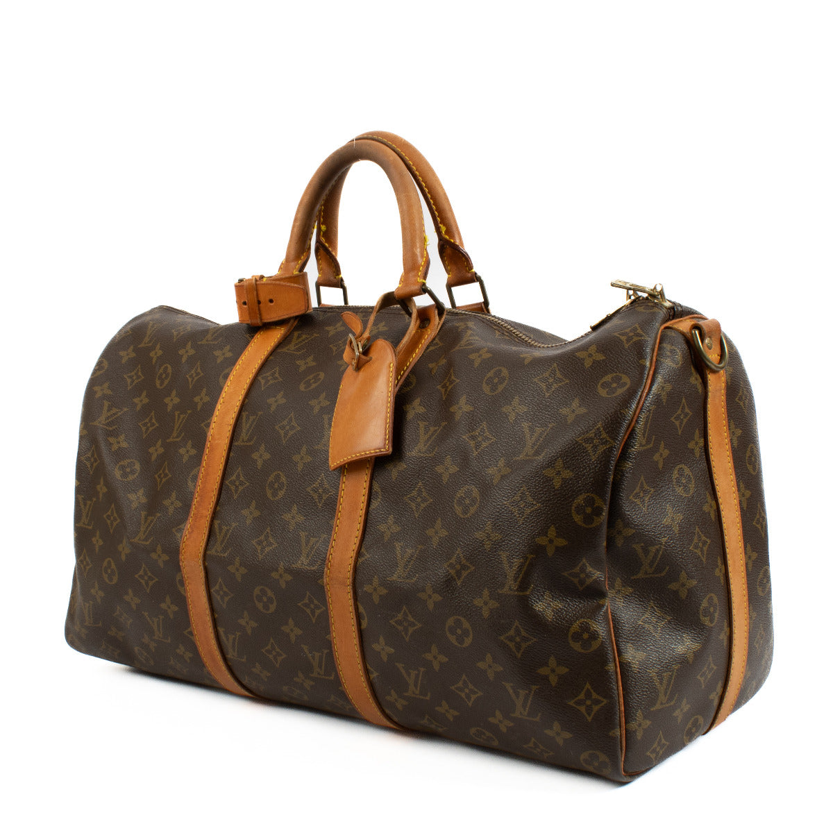 Louis Vuitton Monogram Keepall 50 Travel Bag
