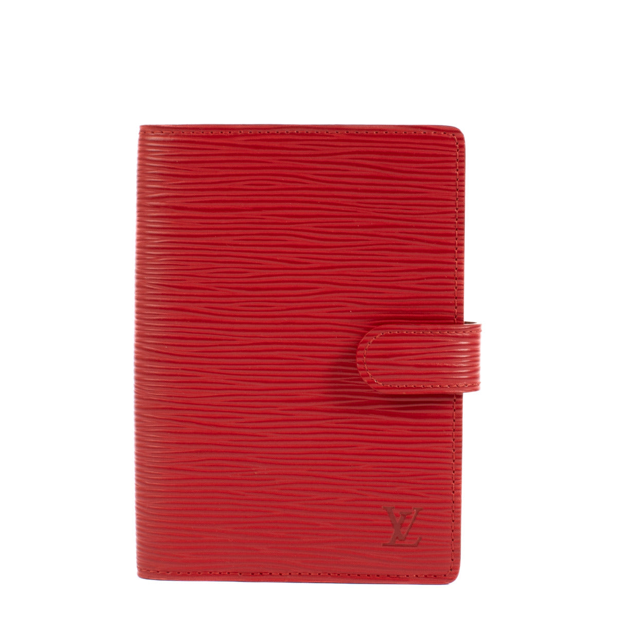 Louis Vuitton Red Epi Leather Agenda PM