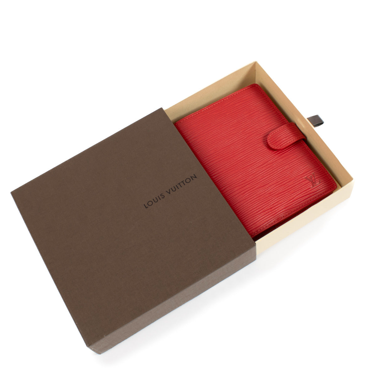 Louis Vuitton Red Epi Leather Agenda PM aan de beste prijs bij Labellov tweedehands luxe in Antwerpen en Knokke. Koop en verkoop steeds aan de beste prijs.